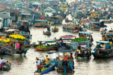 Impressive Cai Rang Floating market - Mekong delta tour from Ho Chi Minh City