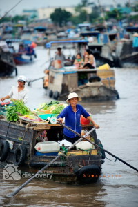 Cai Rang floating market - Mekong delta tour