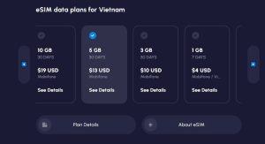 nomad vietnam esim plans